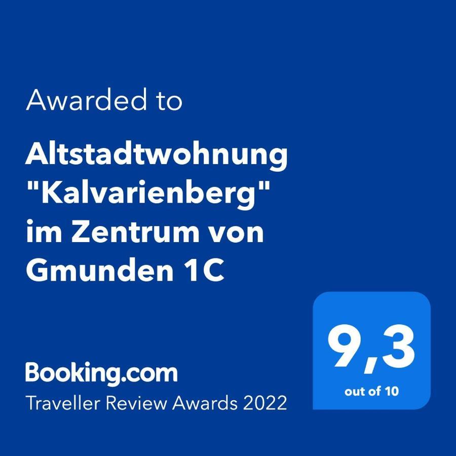 Altstadtwohnungen "Kalvarienberg 1C" & "Traunsee 3C" Im Zentrum Von Gmunden Zewnętrze zdjęcie
