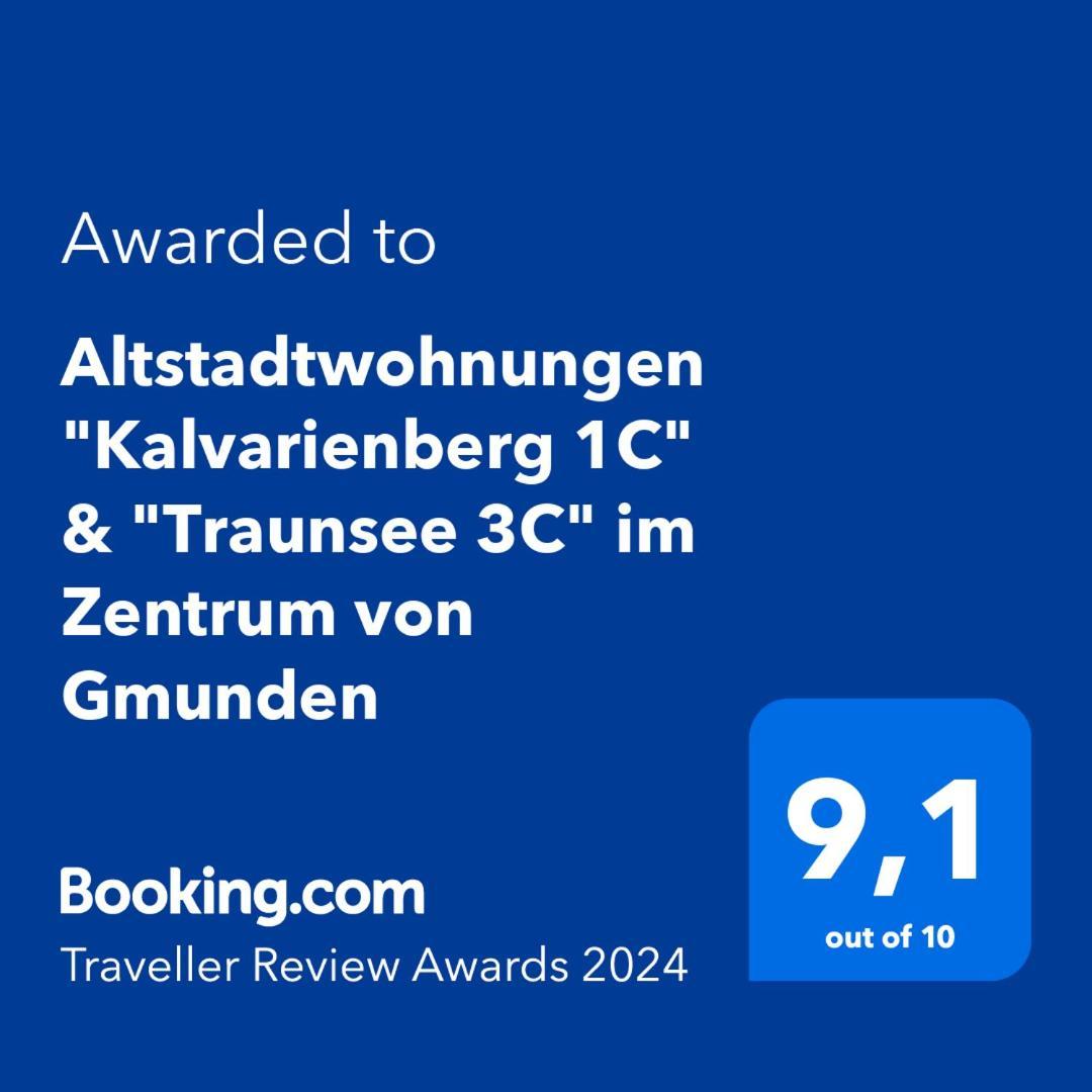 Altstadtwohnungen "Kalvarienberg 1C" & "Traunsee 3C" Im Zentrum Von Gmunden Zewnętrze zdjęcie